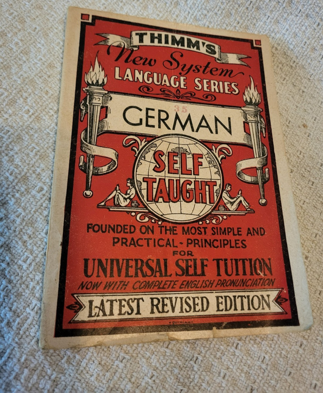 1946 Thimm’s New System Language Series German 7×5″Universal Self Tuition