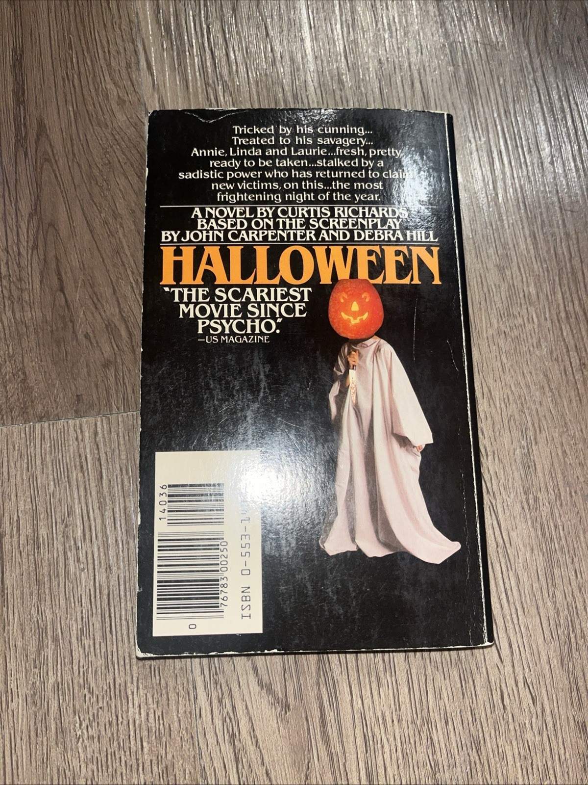 Halloween by Curtis Richards Paperback 1979 Bantam Books 6th Printing