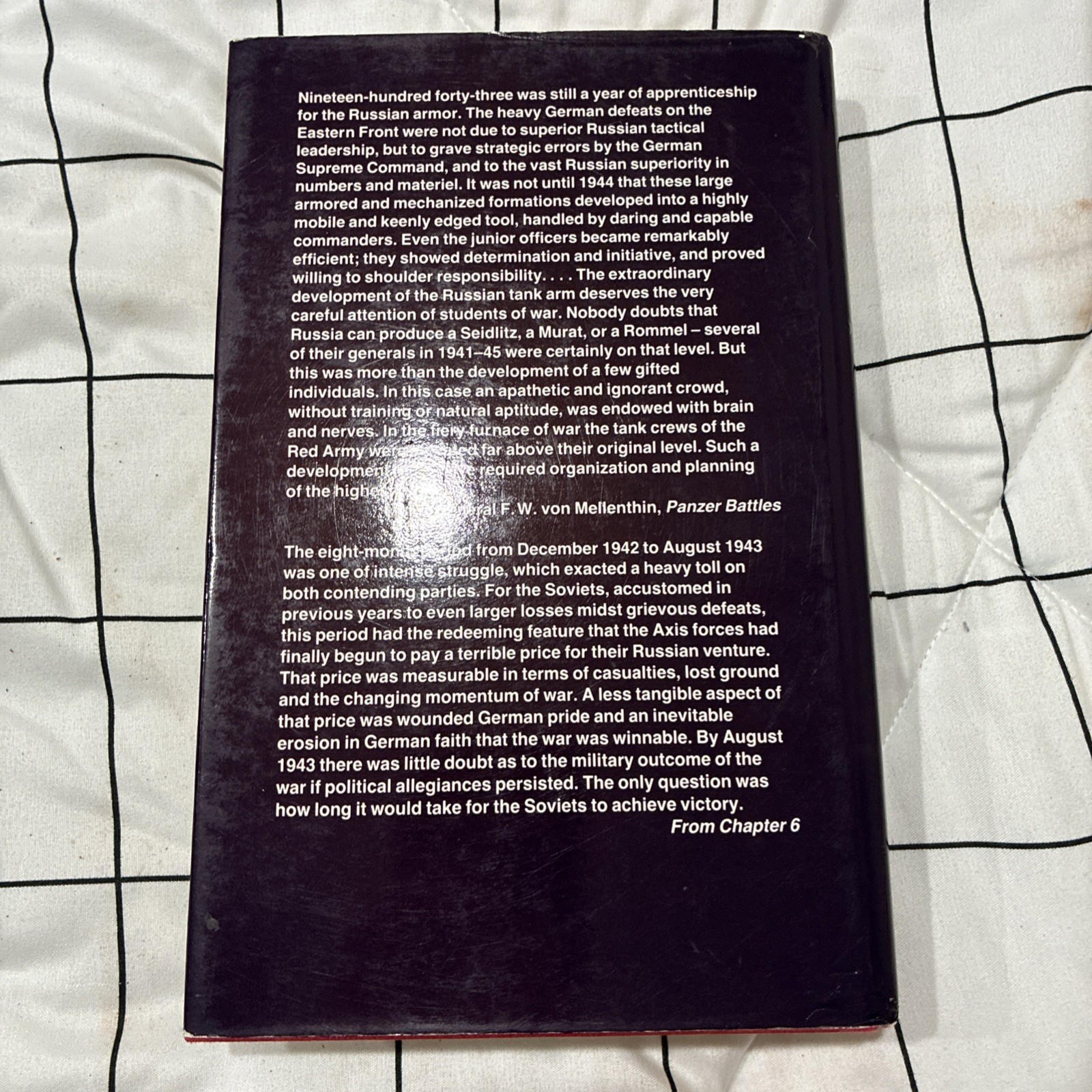 David Glantz 1991 From the Don to the Dnepr Soviet Offensive Operations HC w/DJ