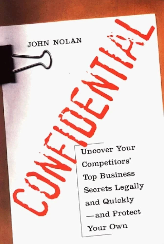 PERFECT BOOK GIFT FOR CHRISTMAS _ “CONFIDENTIAL”