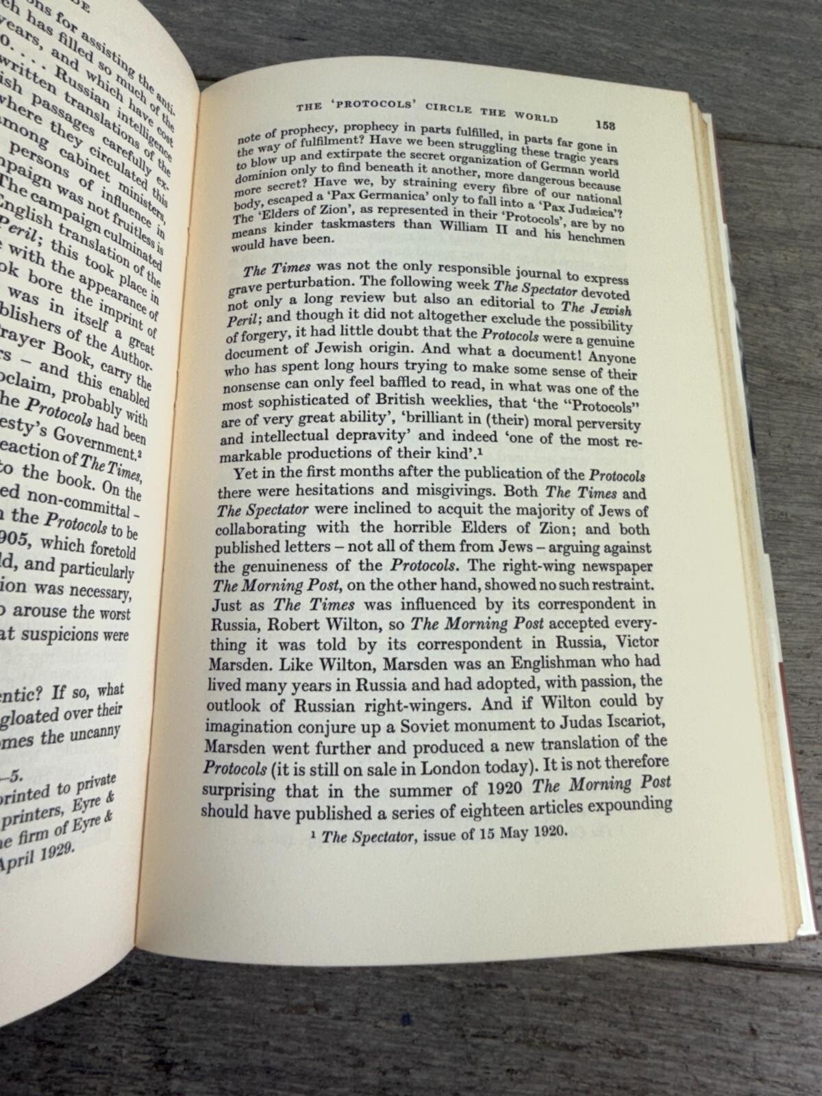 Warrant for Genocide by Norman Cohn 1967 First US Edition Hardcover Dust Jacket