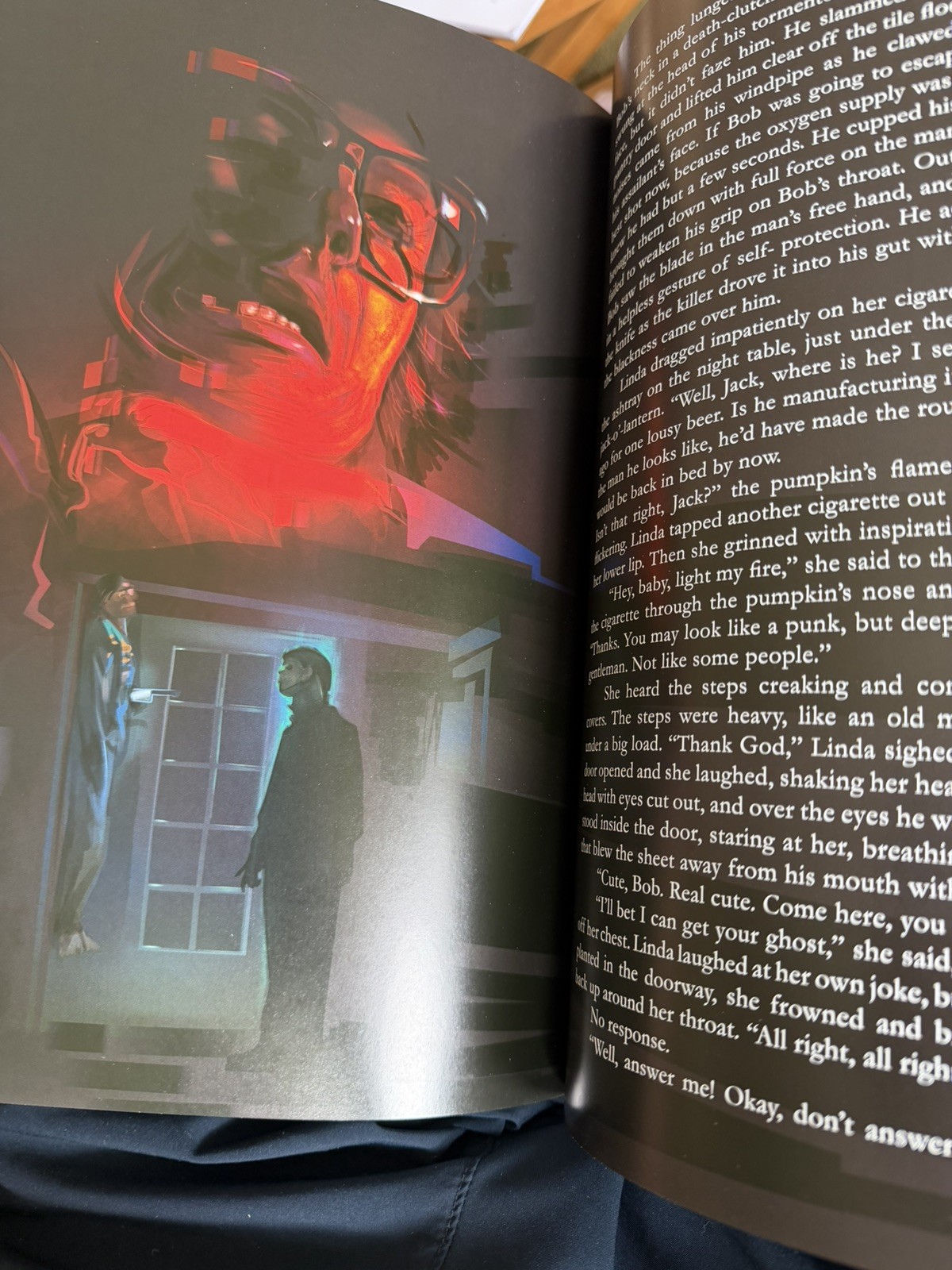 HALLOWEEN ILLUSTRATED Curtis Richards 2023 HC Printed In Blood