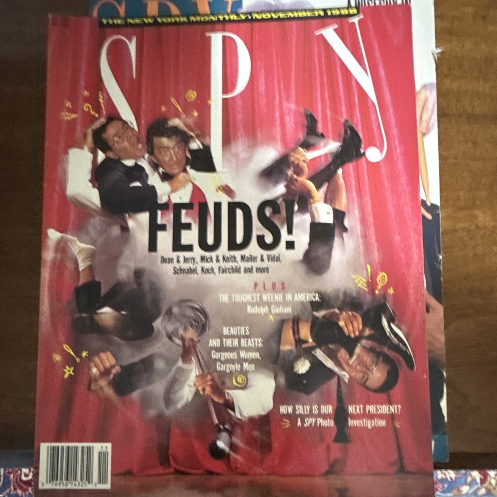 SPY Magazine Feb/May/Jun/Jul/Aug 1990 English Illustrated Monthly NY Monthly