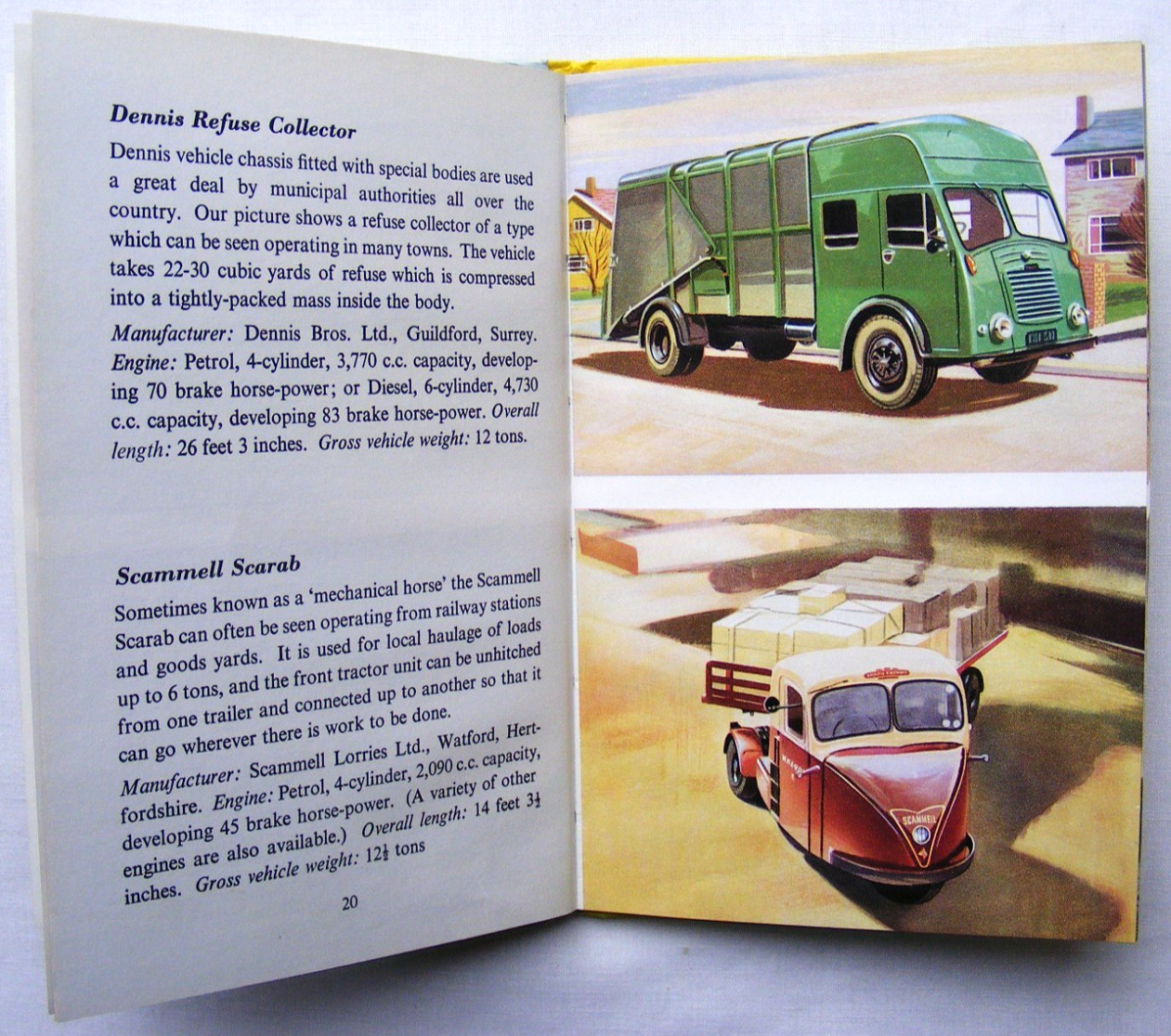 Ladybird Book – Commercial Vehicles-Recognition Series 584-Good/VGC +FREE COVER+