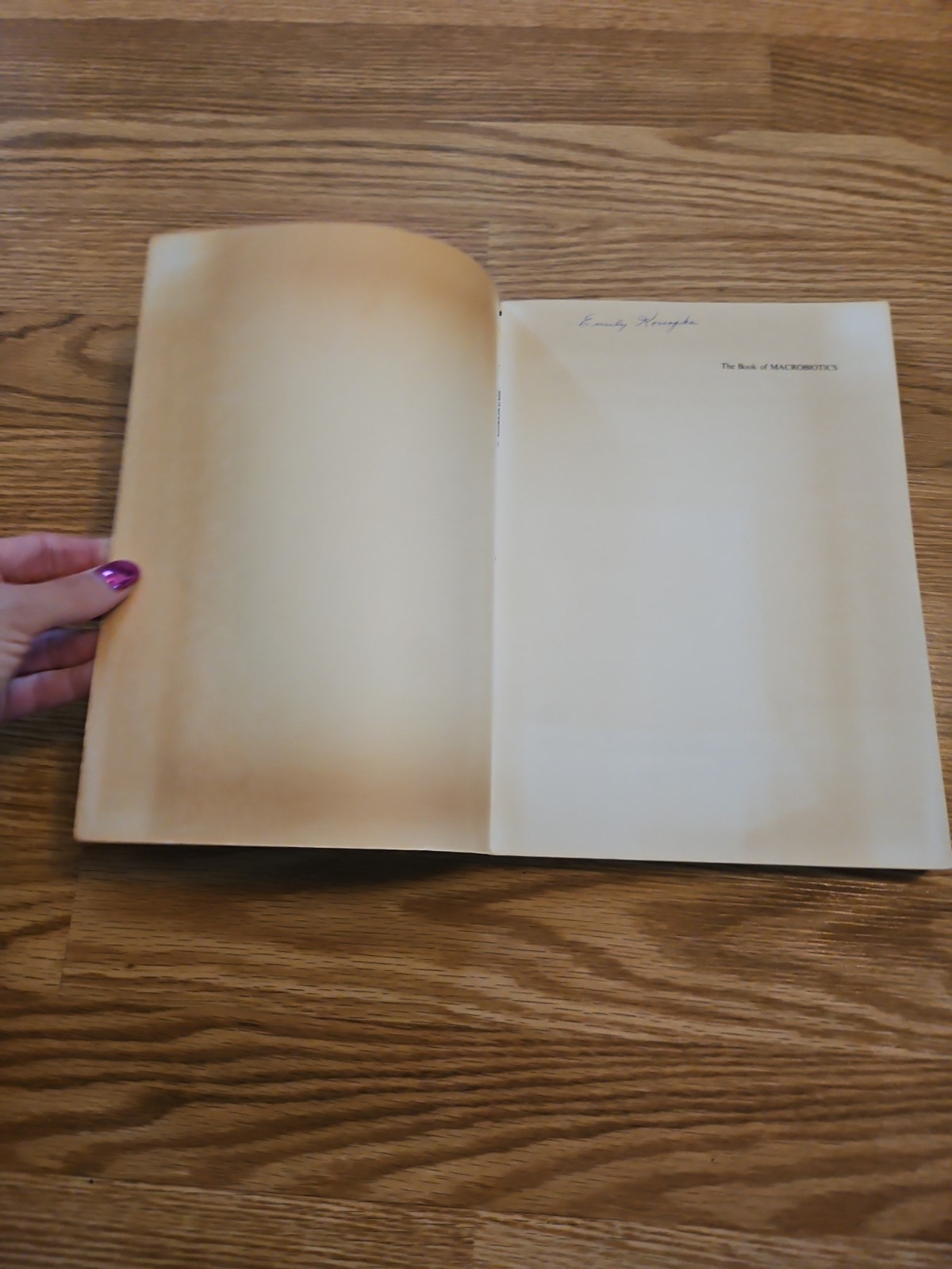 VTG Book of Macrobiotics Universal Way of Health and Happiness Michio Kushi 1977