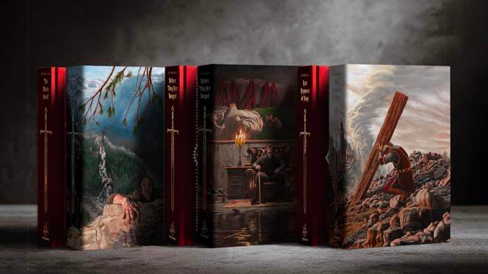 First Law Trilogy. Joe Abercrombie. Edition Limited Kickstarter Slipcase +Extras