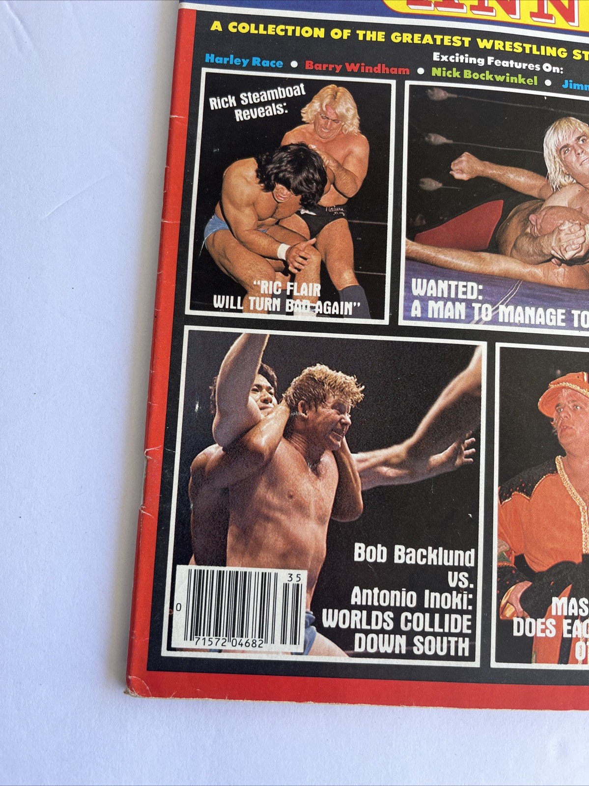 Pro Wrestling Illustrated Magazine PWI April 1983 Mascaras Andre Poster Dusty