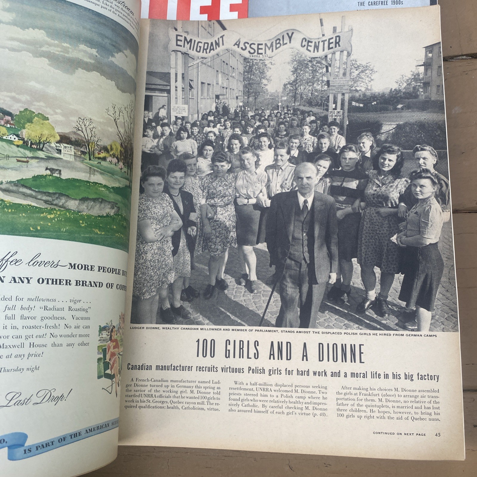 Life Magazine:  Random Lot of 7 Magazines from 30-40-1950s Sale!