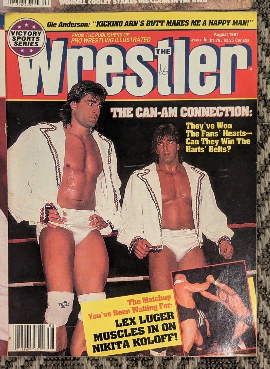 The Wrestler Vintage Pro Wrestling Magazines Lot of Ten – 1982/1986/1987