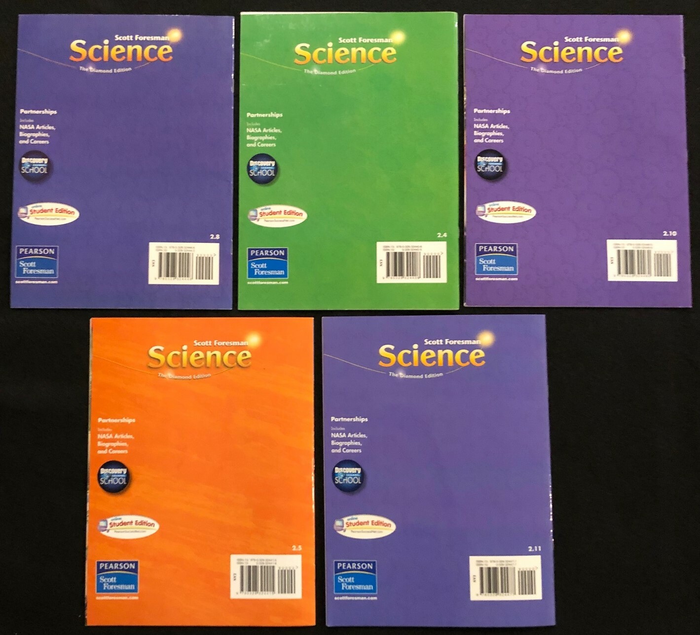 2nd Grade SCIENCE CURRICULUM READERS – LARGE Chapter Booklets (2008, Pearson)