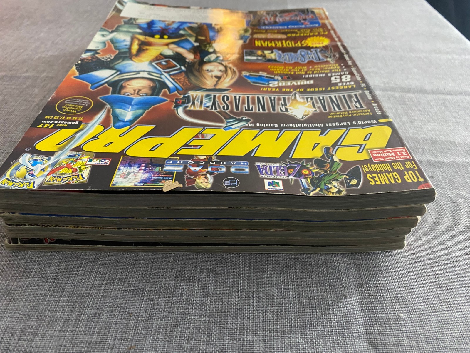 GamePro Magazine Jul – Dec 2000 Lot – Issues #142-147 – Vintage Retro Gaming