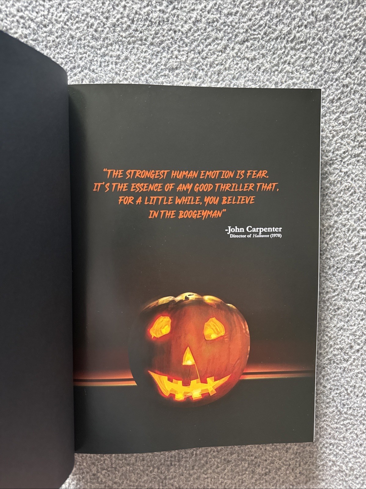 HALLOWEEN ILLUSTRATED Curtis Richards 2023 HC Printed In Blood