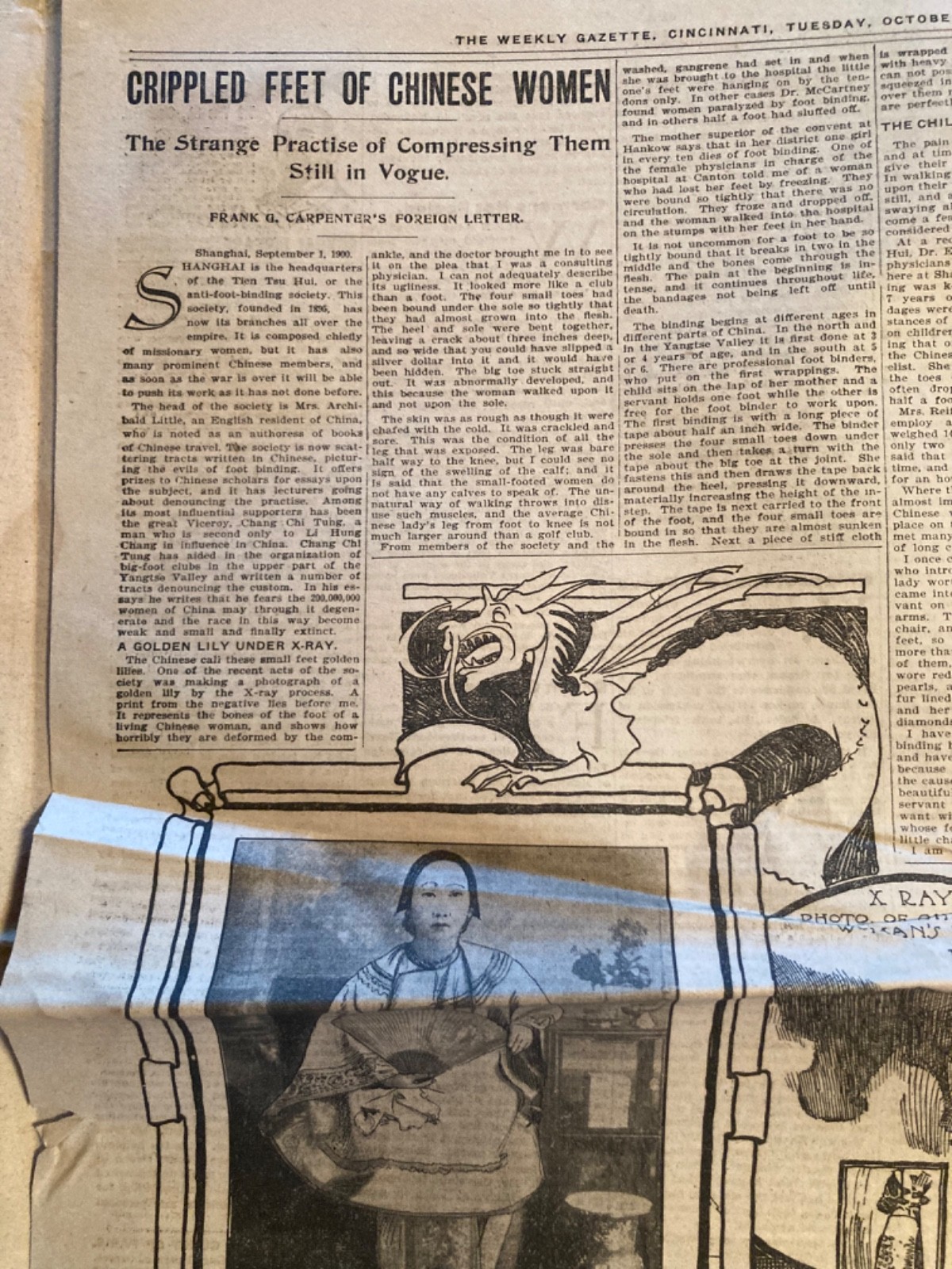 The Weekly Gazette-Cincinnati, OH-Oct. 16, 1900–Roosevelt visits Covington, KY