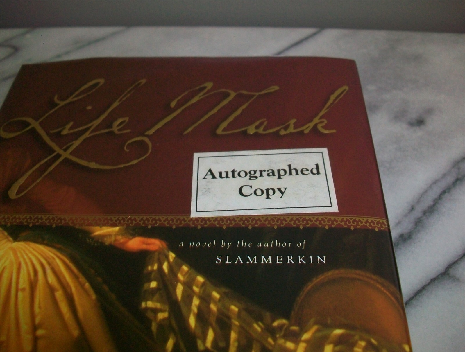 *Signed* LIFE MASK By Emma Donoghue 2004 1st US Edition 1st Print HC/DJ