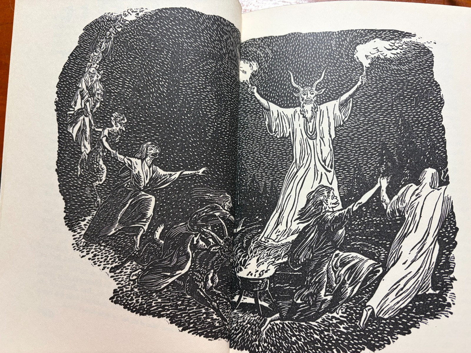 WITCHES, WITCHES, WITCHES by Helen Hoke Vintage Halloween Book 68 years old HC