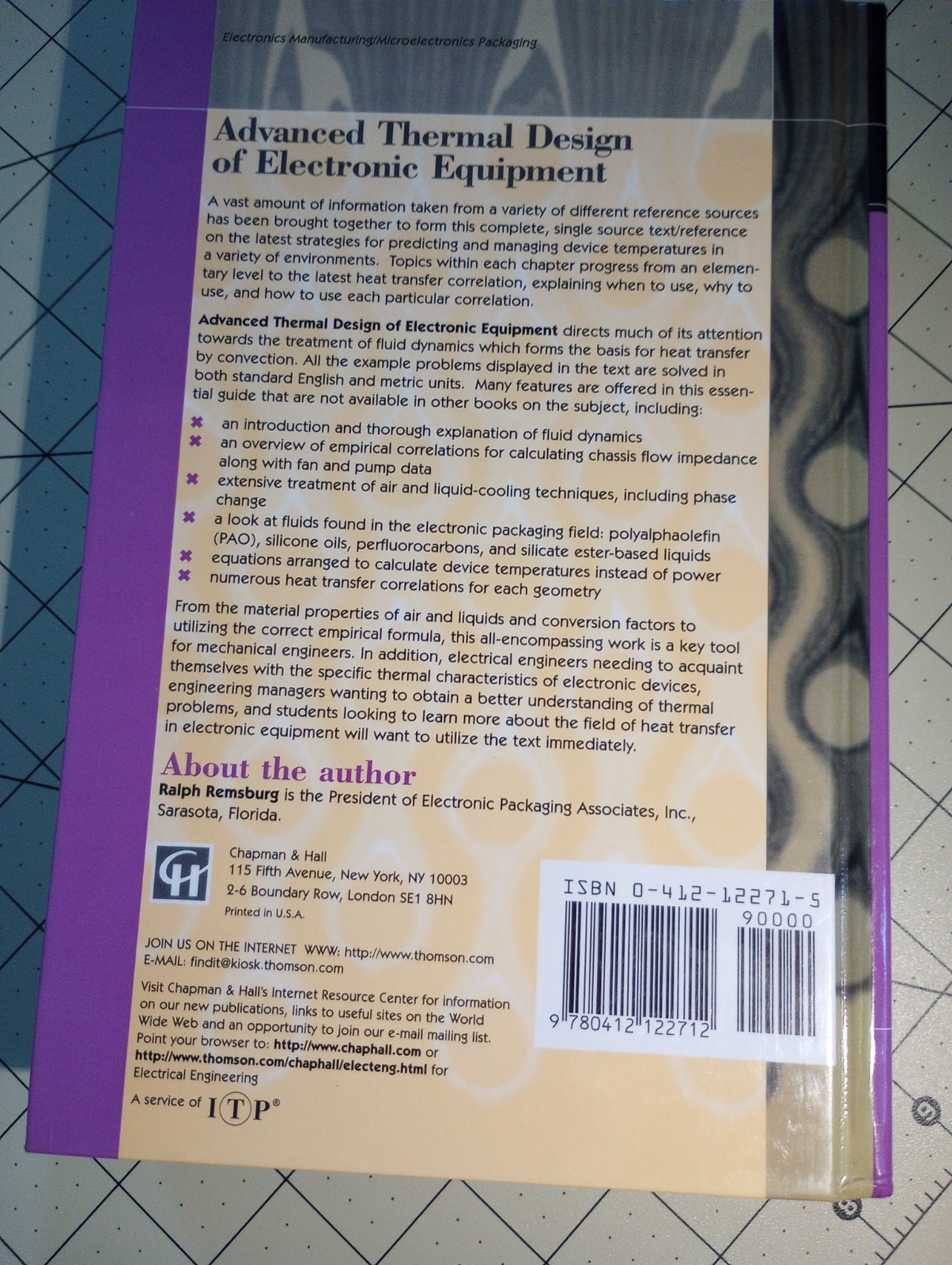 Advanced Thermal Design of Electronic Equipment by Ralph Remsburg (1998,…