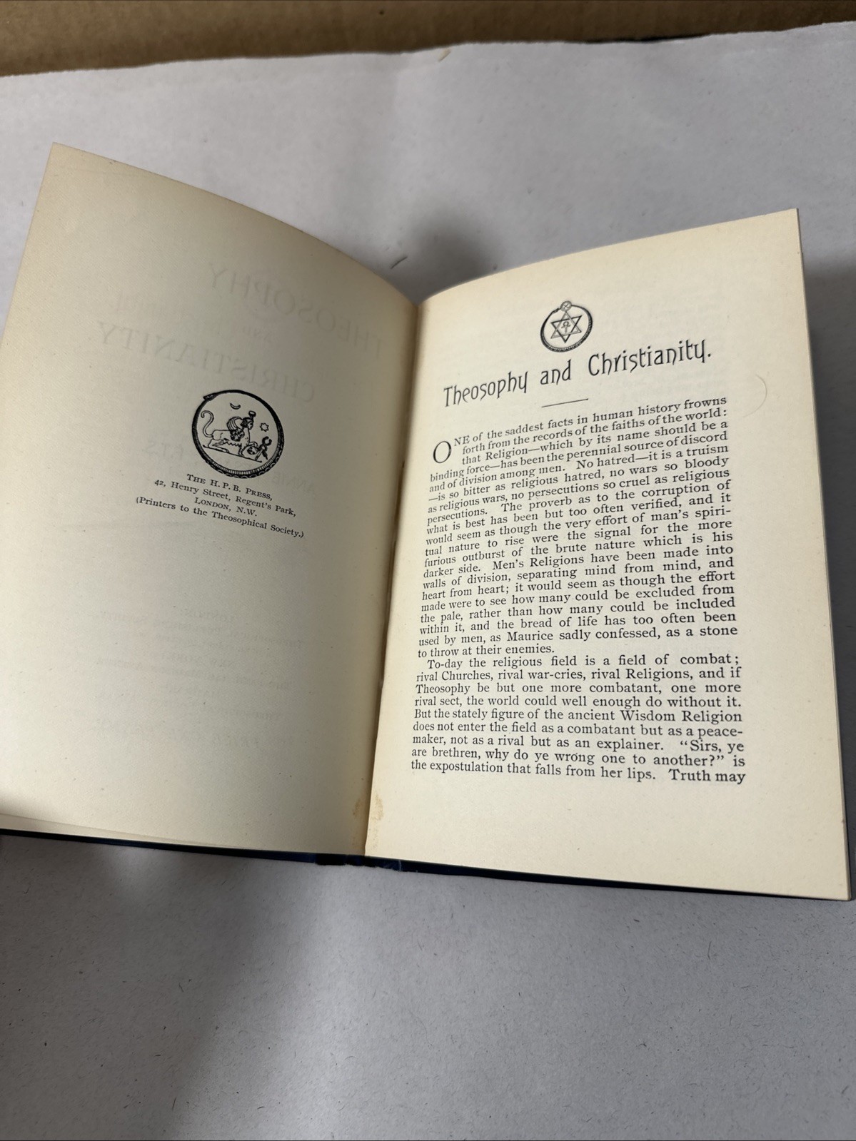 Theosophical Essays by Annie Besant 1895 First Edition Occult Rare Book
