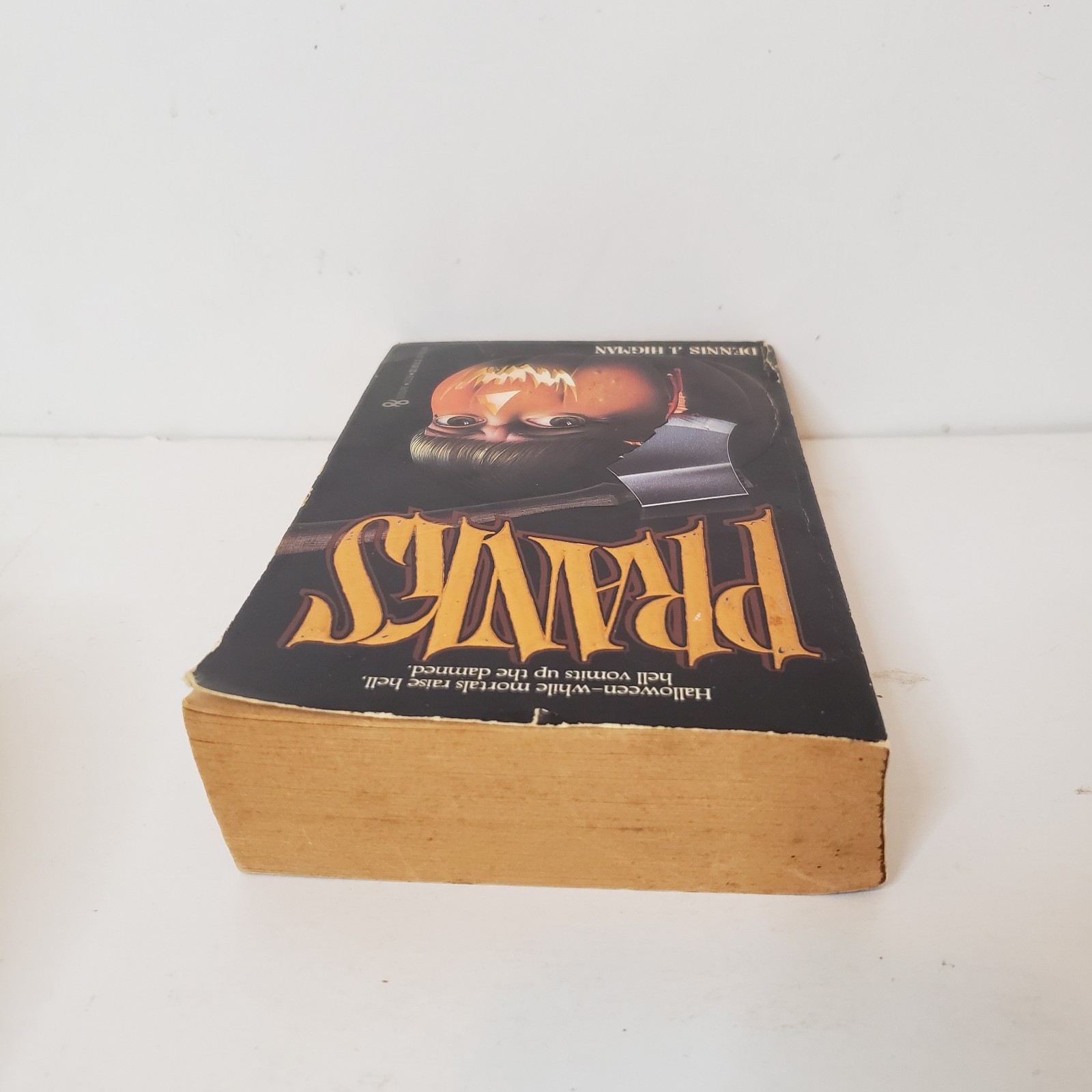 Pranks Paperback Book Dennis J. Higman Leisure Horror Vintage Halloween