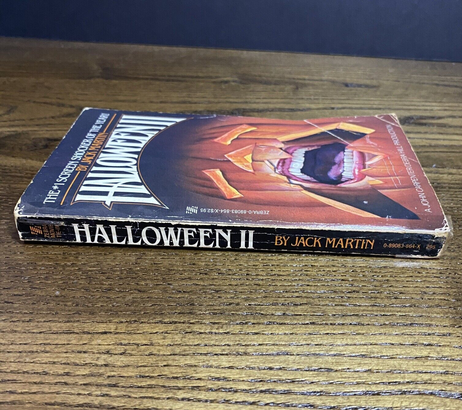 HALLOWEEN II 2 Paperback Movie Tie-In Horror Jack Martin Zebra Books 1981 Vtg.