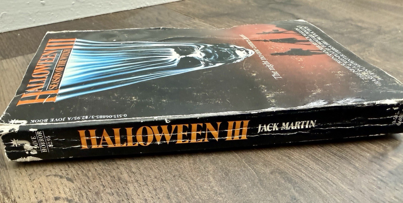 Halloween III Season of the Witch Jack Martin 1982 Jove Paperback 1st Print