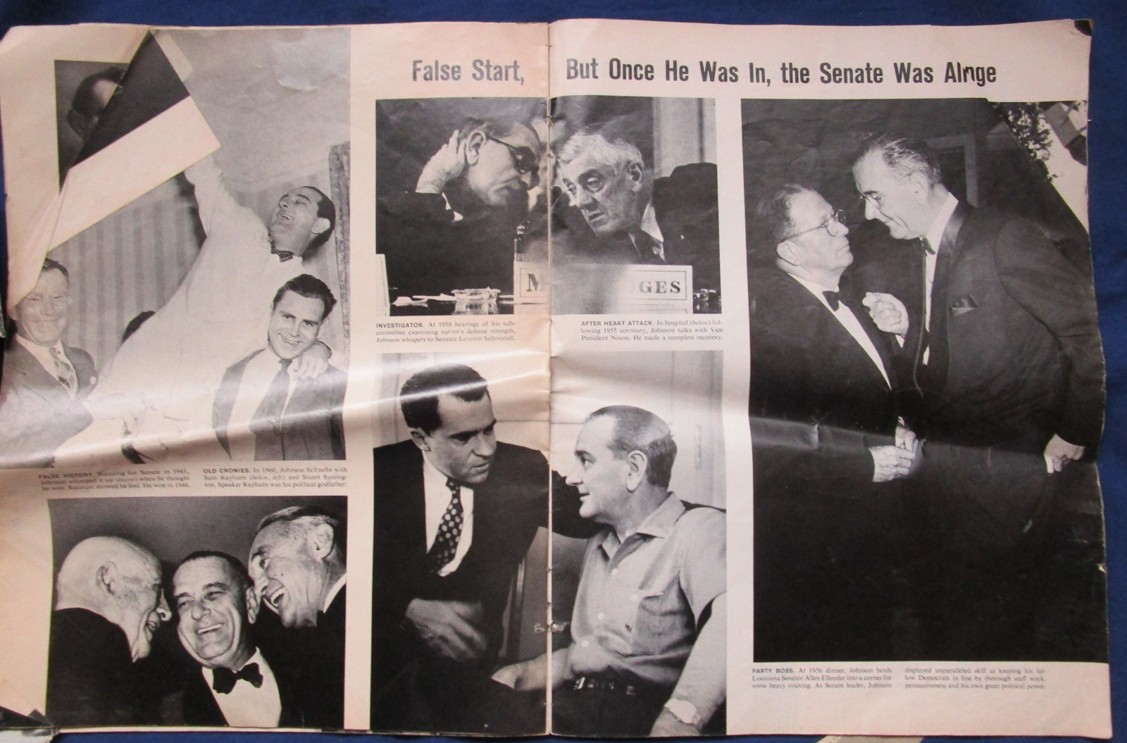 LIFE MAGAZINE-JFK ASSINATION-POOR CONDITION -NO COVER-AS IS
