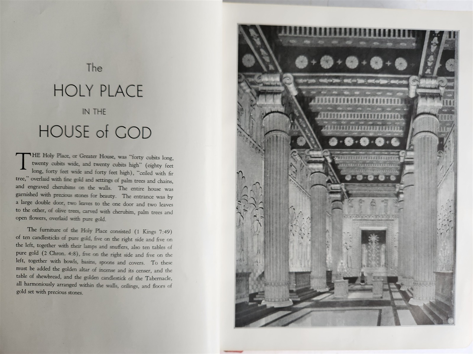 1931 BIBLE MASONIC ILLUSTRATED FOLIO antique printed in PHILADELPHIA AMERICANA