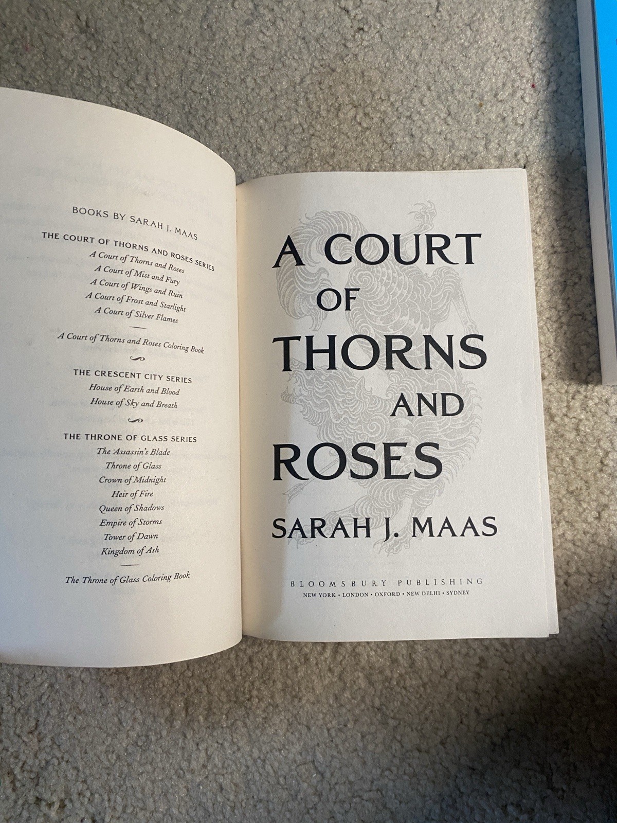Sarah J Maas A Court of Thorns and Roses Set 5 Books ACOTAR Series Paperback