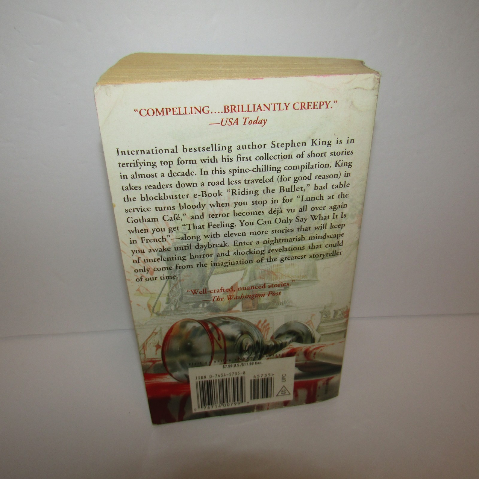 Everything’s Eventual Stephen King 2003 Horror PB “The Man in the Black Suit”