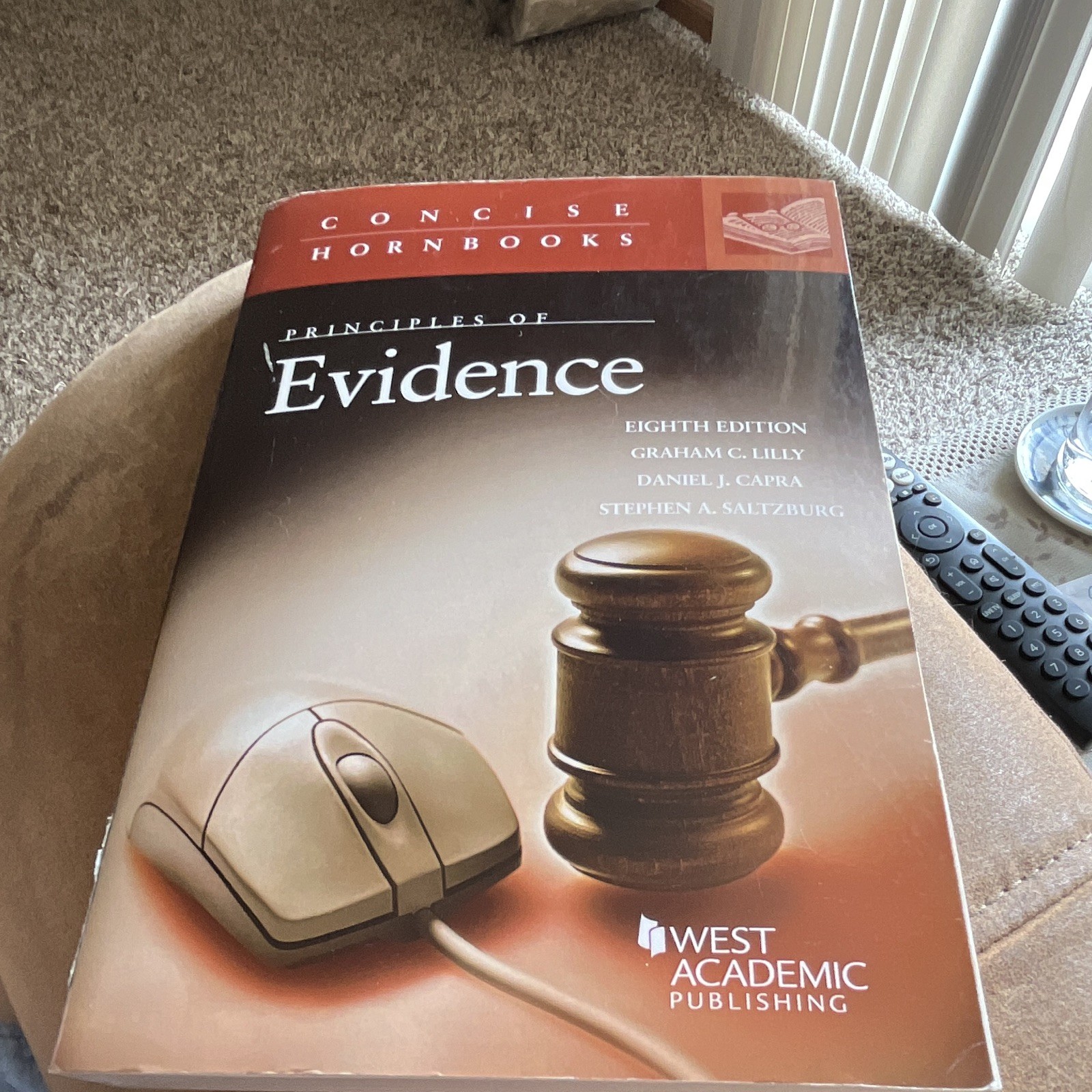 West Academic Principles of Evidence 8th Ed PB 2016 Lilly Capra Saltzburg