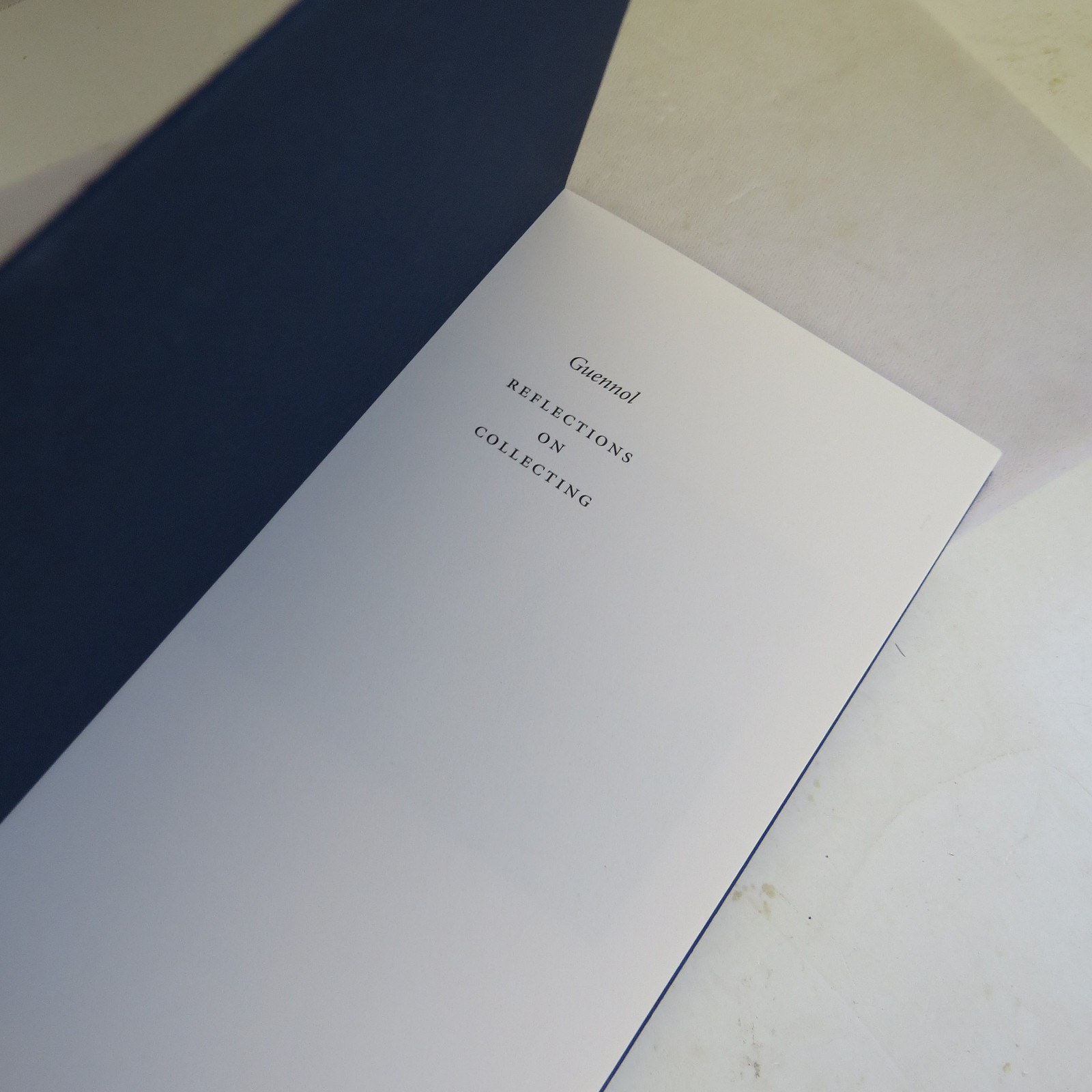 Guennol: Reflections on Collecting 1998 Soft Cover Slip On