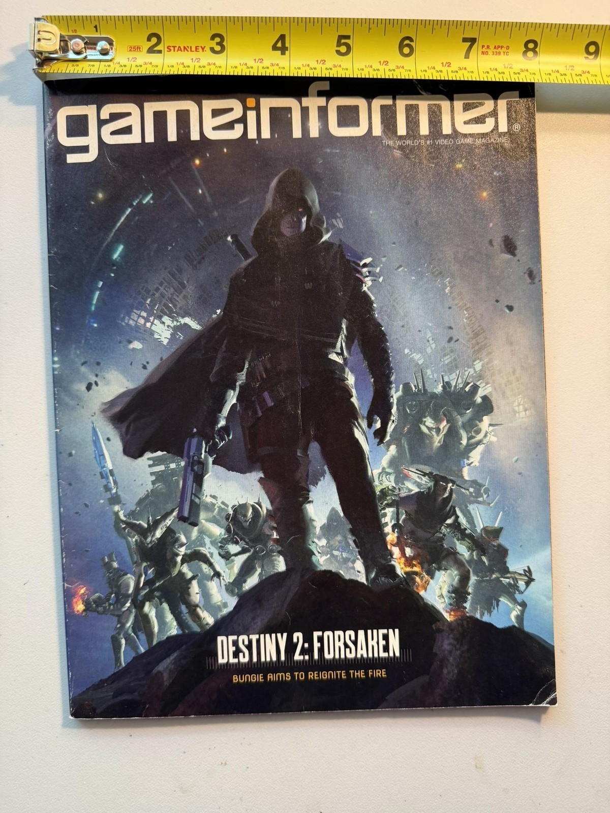 Game Informer Magazine Issue 304 Destiny 2 Forsaken Cover August 2018 Softcover