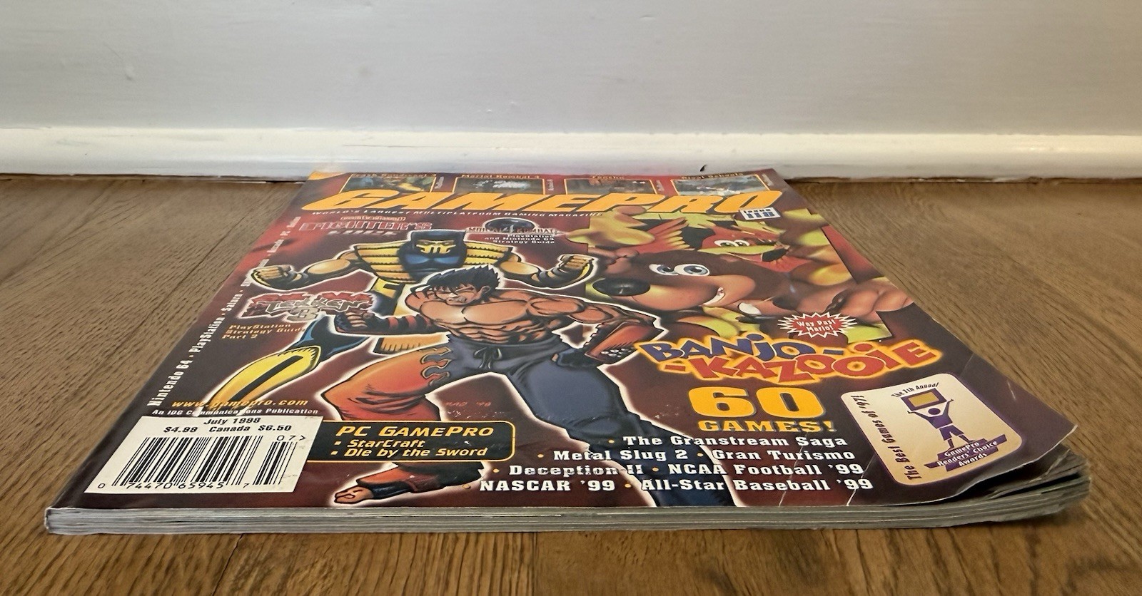 GamePro Magazine 118 Jul 1998 Banjo Kazooie, Mortal Kombat 4, Tekken 3, Complete