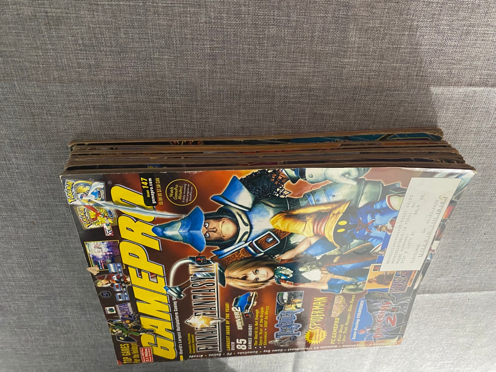 GamePro Magazine Jul – Dec 2000 Lot – Issues #142-147 – Vintage Retro Gaming