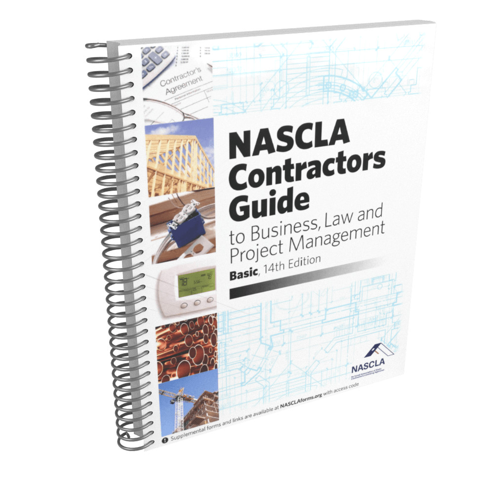 NASCLA Basic 14th Edition Contractors Guide Business Law Project Management