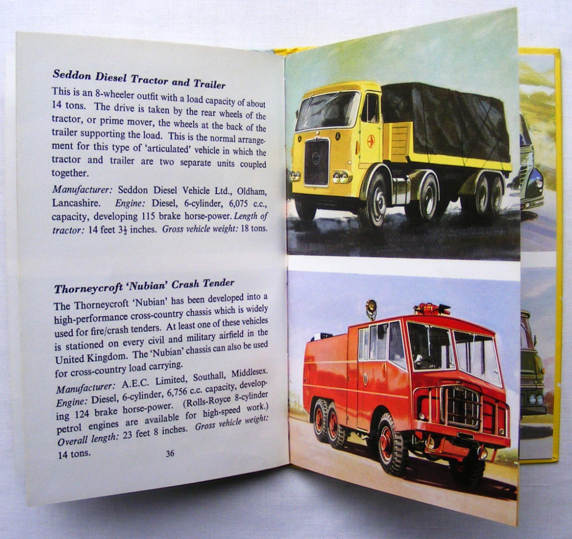 Ladybird Book – Commercial Vehicles-Recognition Series 584-Good/VGC +FREE COVER+