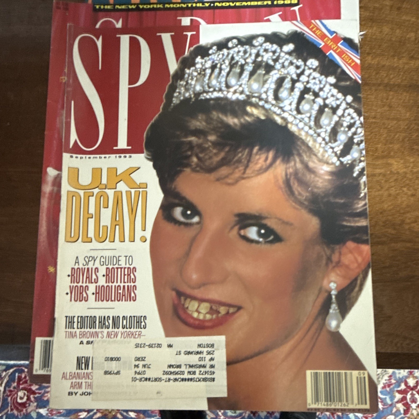 SPY Magazine Feb/May/Jun/Jul/Aug 1990 English Illustrated Monthly NY Monthly