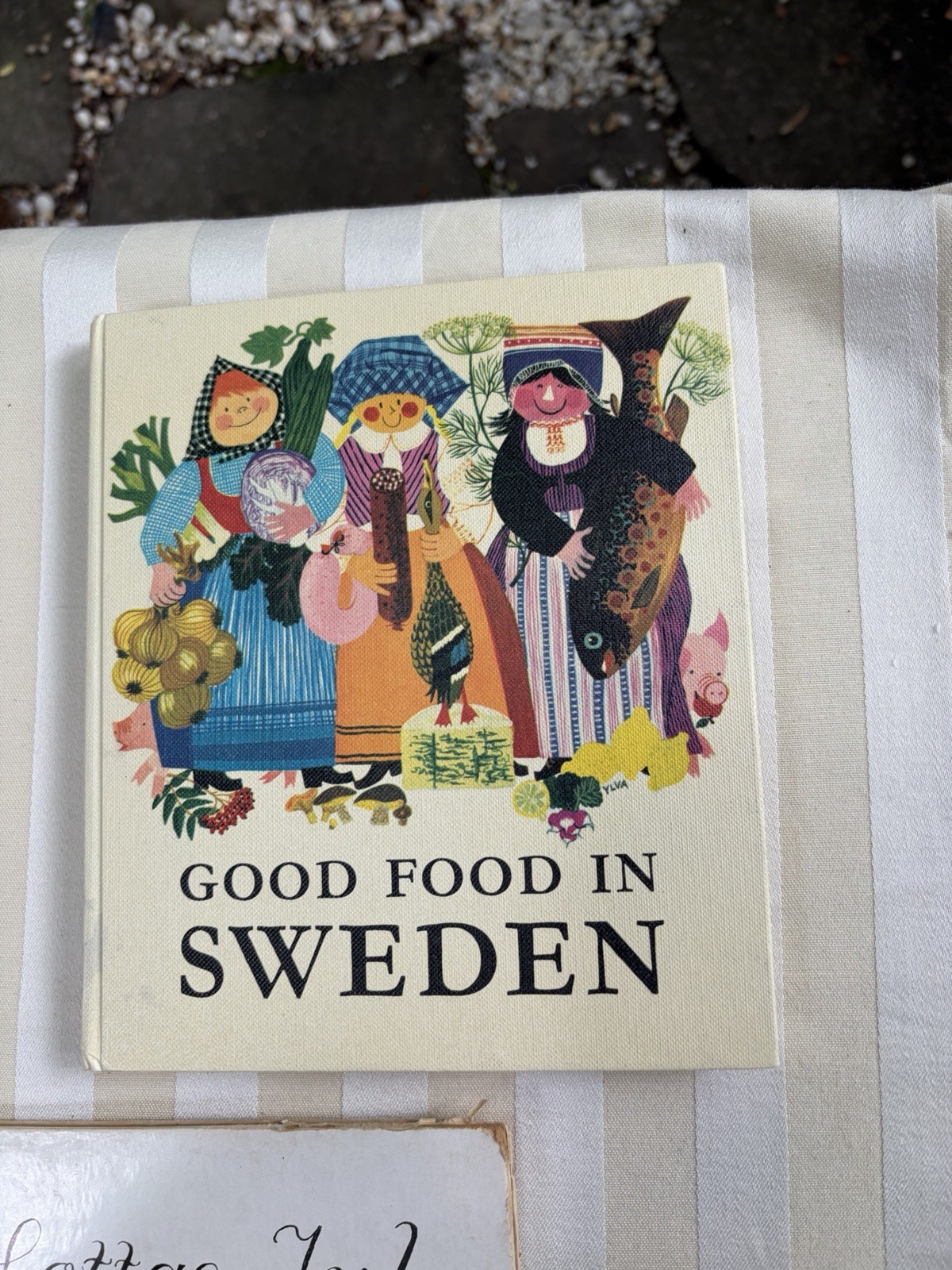 Lot 3 Sweden Books Good Food Cookbook + Carl Larsson Paintings & Petters Vtg