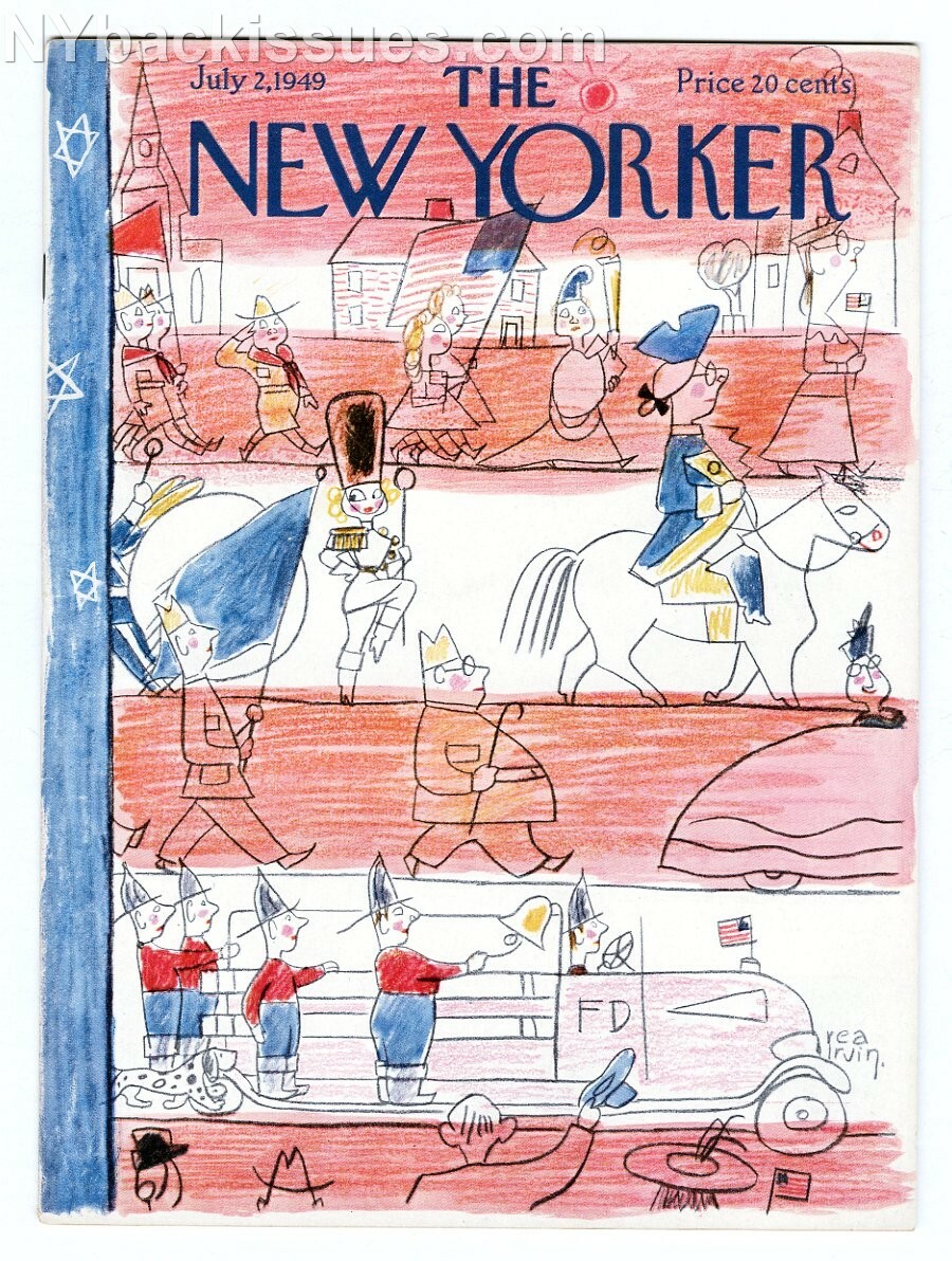 New Yorker magazine July 2 1949 Jack Johnson Frank Sullivan James Thurber NM
