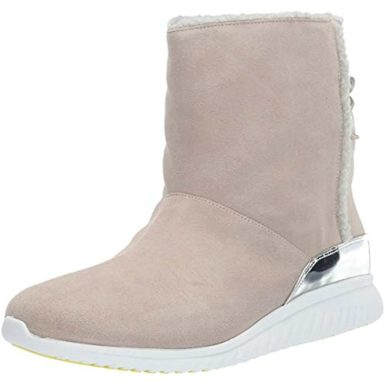 Cole Haan Women’s Studiogrand Slip on Boot Ankle DOVE SUEDE WATER PROOF 8 B US