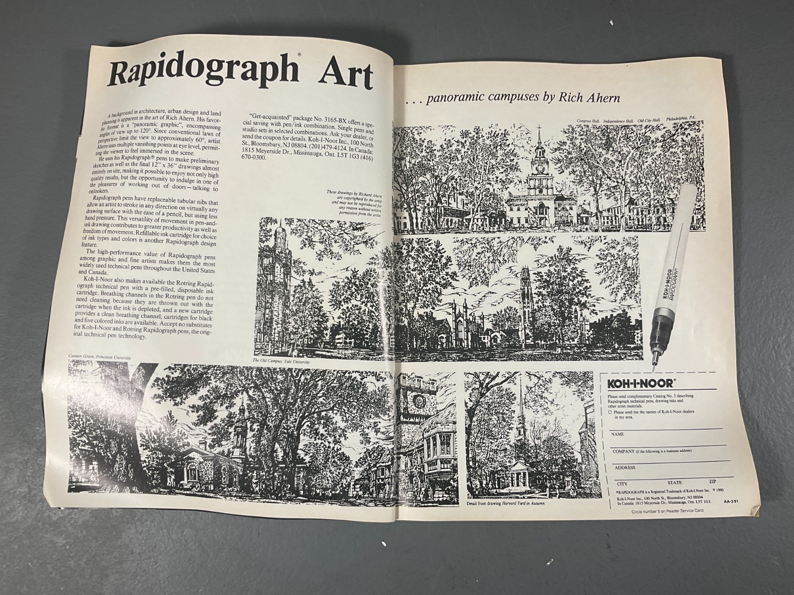 AMERICAN ARTIST Vintage Magazine March 1991 Vol 55 Issue 584 for Art Enthusiasts