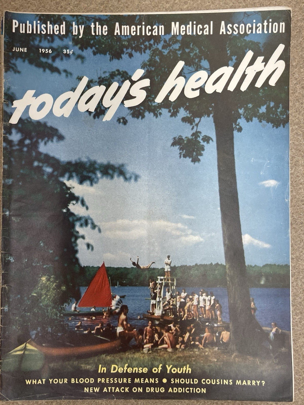 Today’s Health Magazines Lot Of 8 From 1956, Vintage In Good Shape