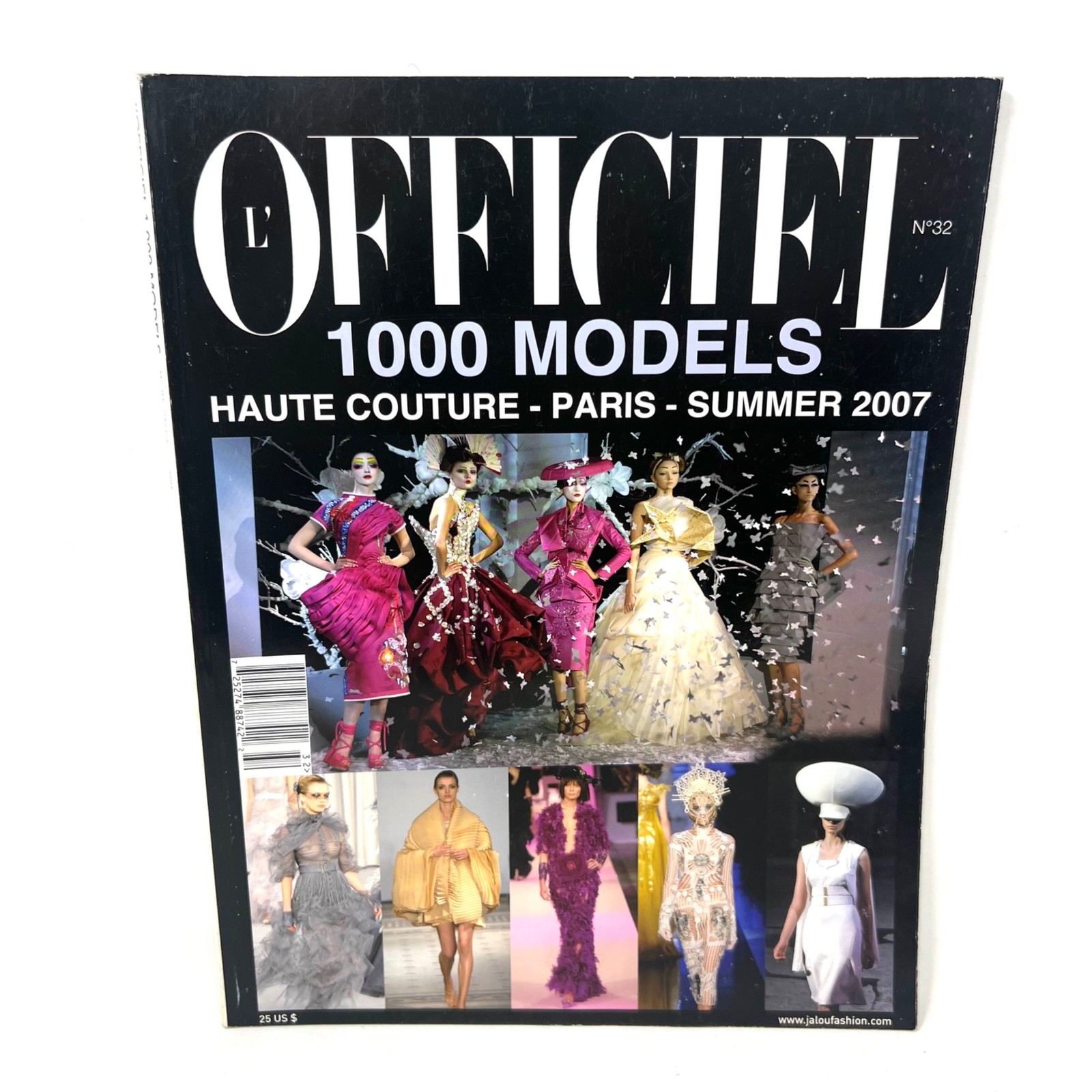 L’Officiel Magazine No.32 1000 Models Haute Couture Paris Summer 2007