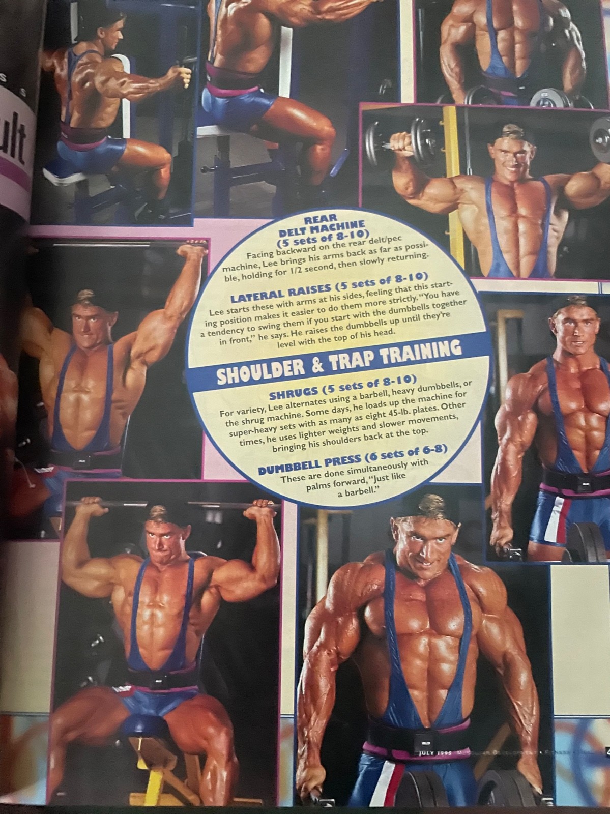 Muscular Development Jul 1995 Milos Sarcev Craig Titus Roland Cziurlok Dorian