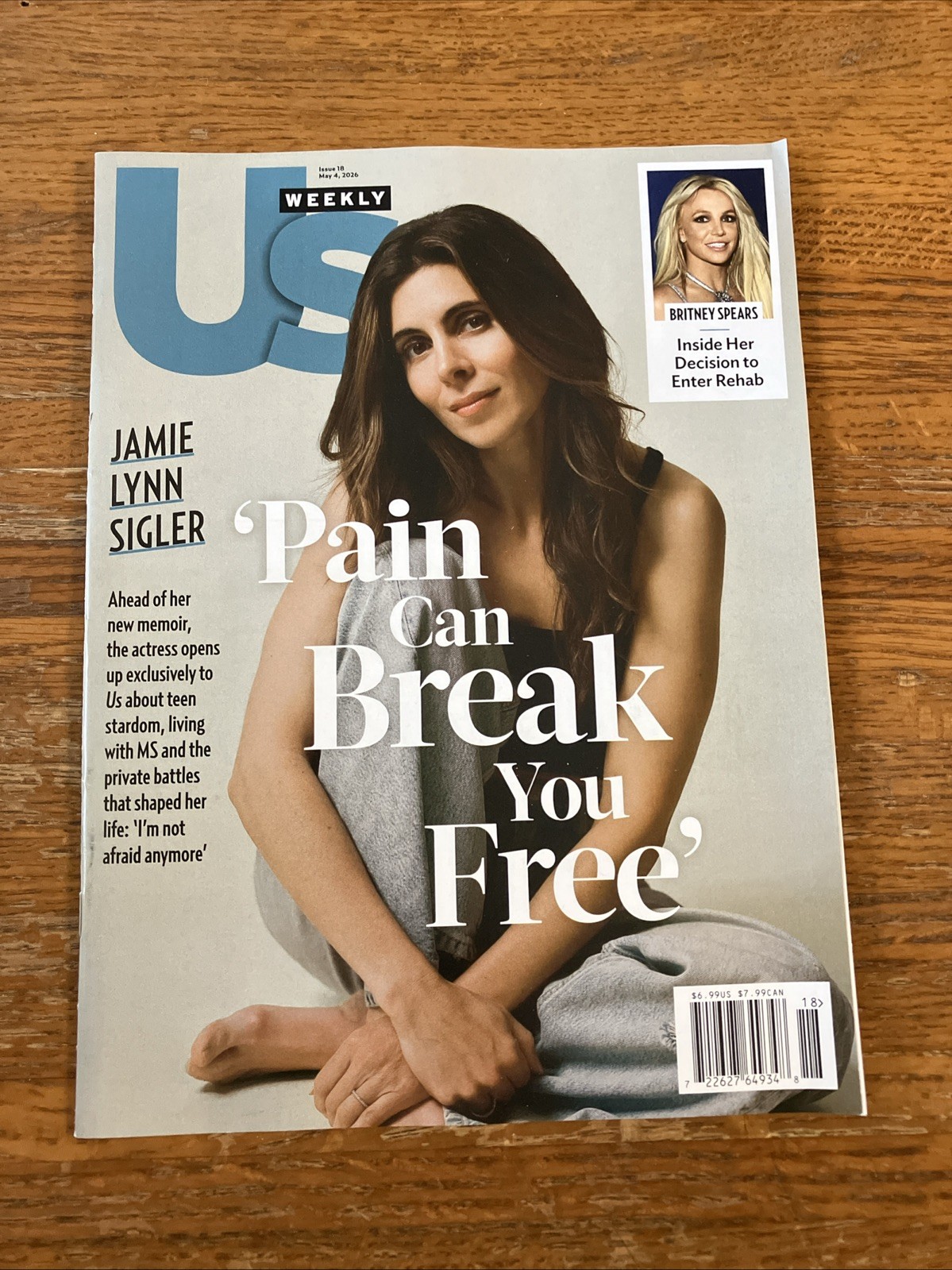 US Weekly Magazine May 4th 2026 Jamie Lynn Sigler