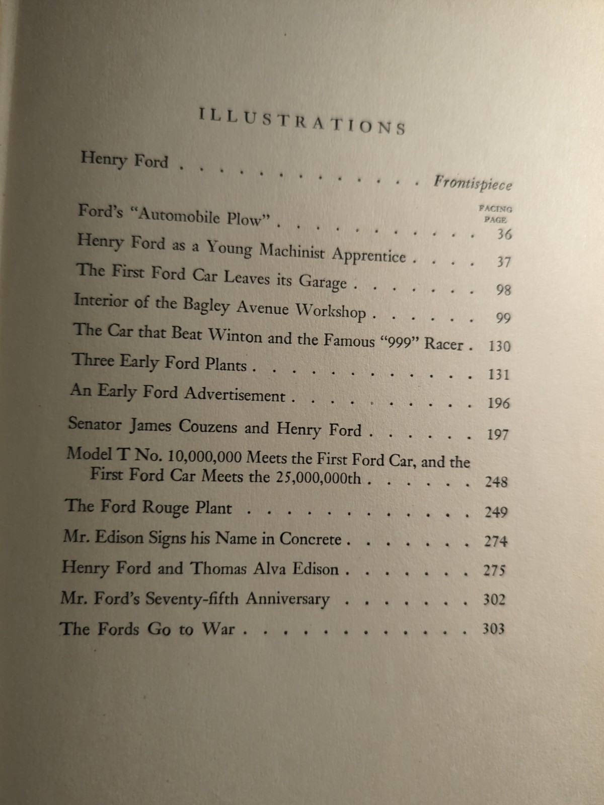Henry Ford His Life His Work His Genius ~ William A Simonds ~ 1943 First Ed.