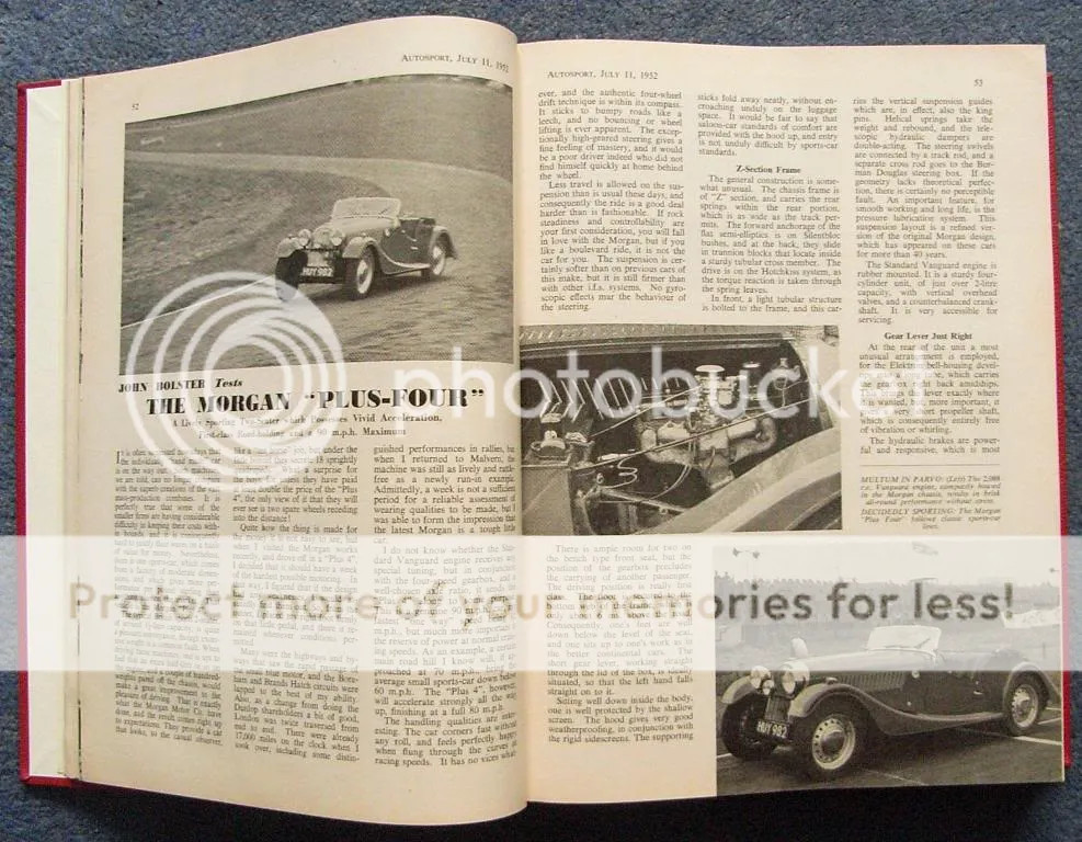 AUTOSPORT Jul to Dec 1952 BOUND Vol V 5 Motor Magazines Bound Le Mans
