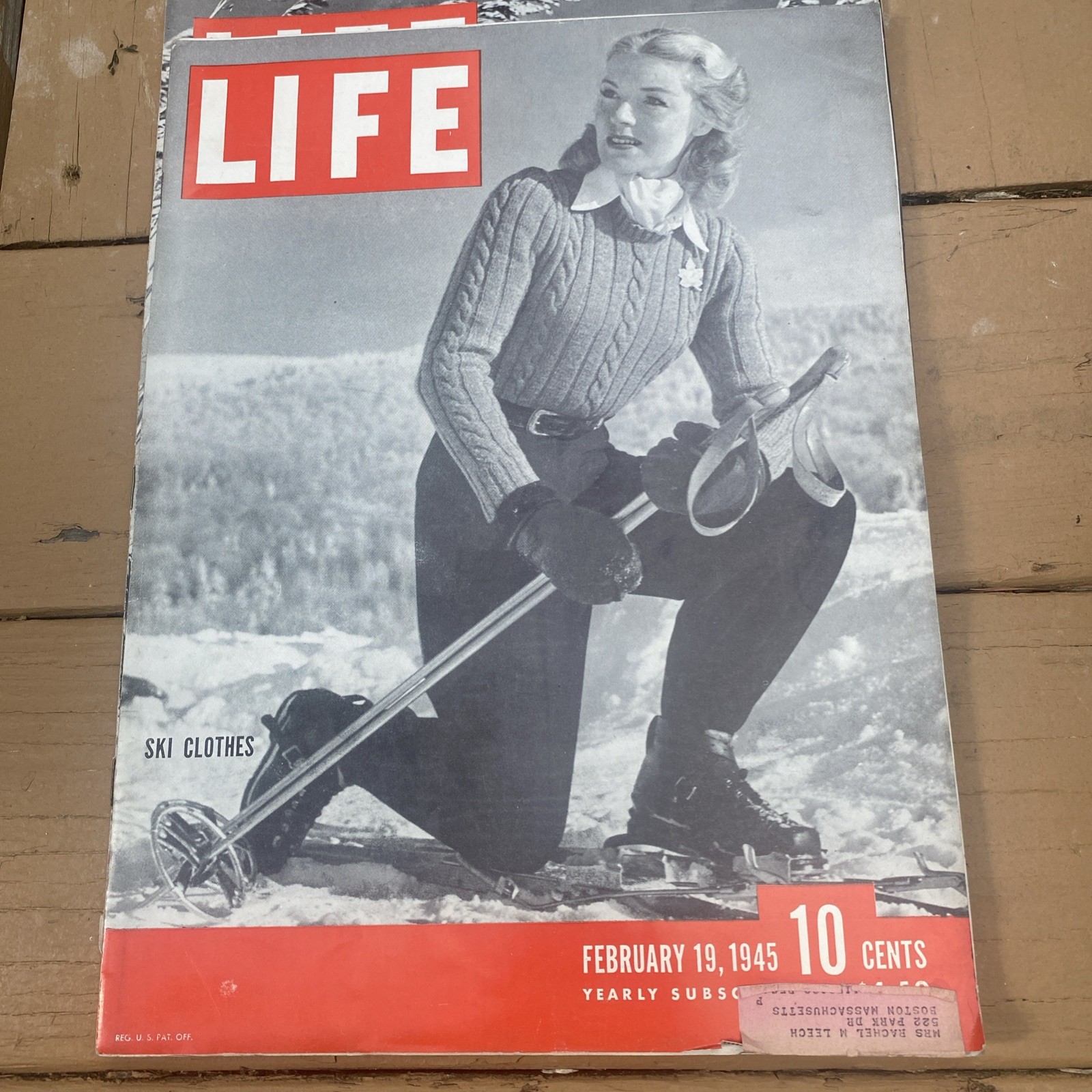 Life Magazine:  Random Lot of 7 Magazines from 30-40-1950s Sale!