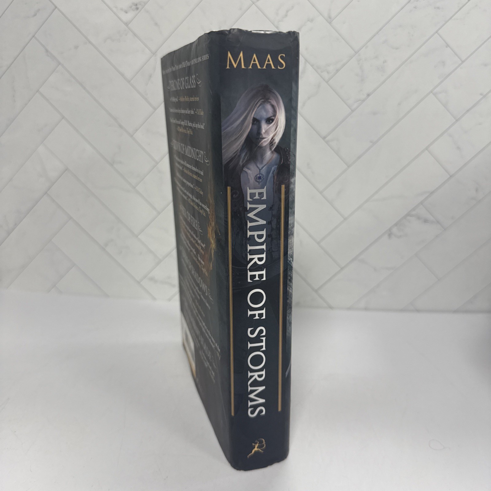 Empire of Storms Sarah J Maas Hardcover 1st Edition 1st Print Original OOP Cover
