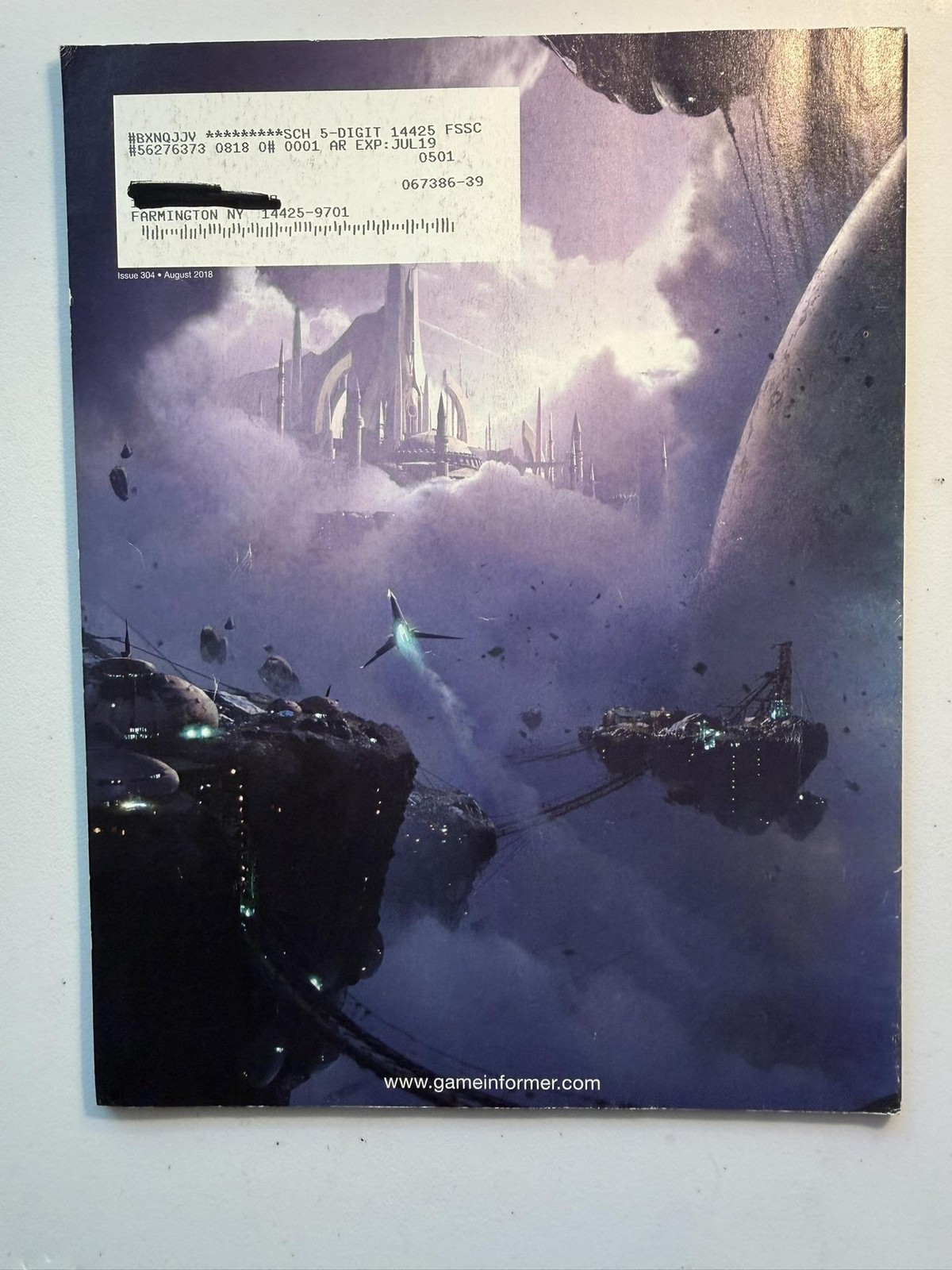 Game Informer Magazine Issue 304 Destiny 2 Forsaken Cover August 2018 Softcover