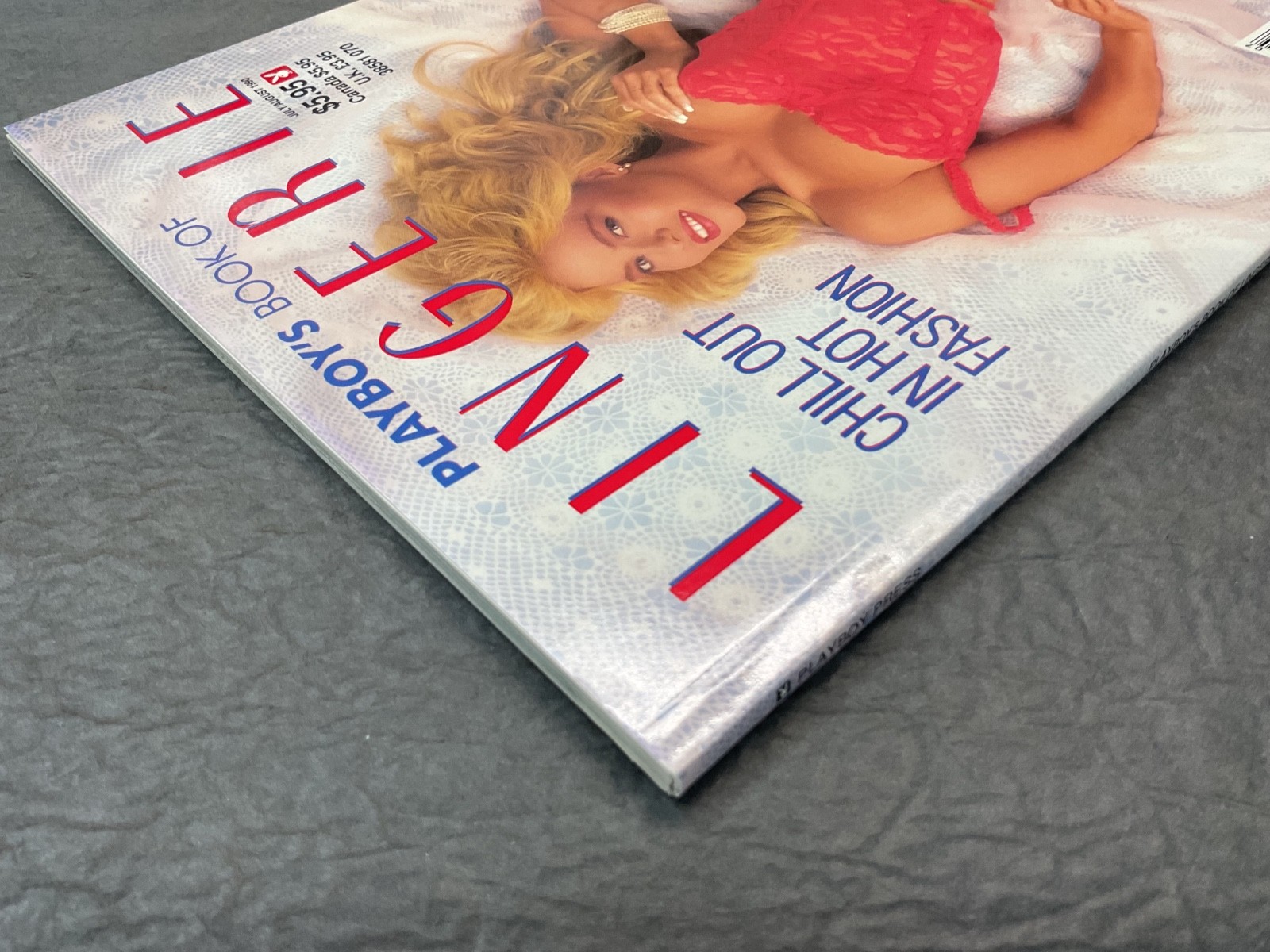 Playboy Press Special Edition Magazine Playboy’s Book of Lingerie Jul Aug 1990